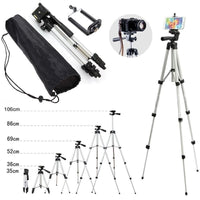 Professional Tripod Stand Holder Mount For Cell Phone and Camera + Bag