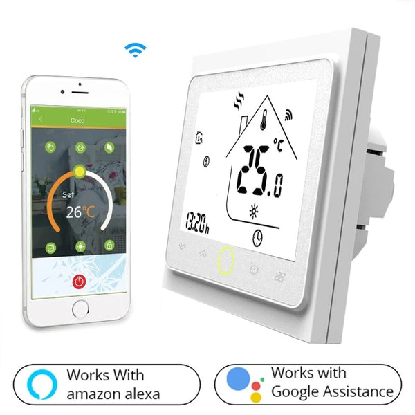 WiFi Smart Water Heater Thermostat - Works with Alexa / Google Home