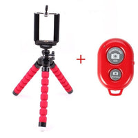 Flexible Tripod Bracket with Selfie Remote Control