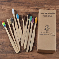 Eco Friendly mixed color - Bamboo Toothbrush