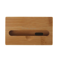 Amplificador de sonido de bamboo